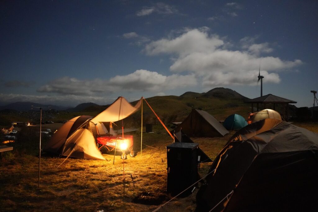 グルキャン　山キャンプ